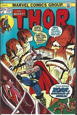 Buy The Mighty Thor #215 (vf-) High Grade Bronze Age Marvel, $3.95 Flat Shipping • 6.25£