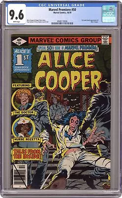 Buy Marvel Premiere #50 CGC 9.6 1979 4046118006 1st App. Alice Cooper • 162.84£