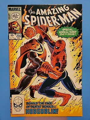 Buy Amazing Spider-Man #250 - Key Final Stern, Romita Jr Issue - Marvel Comics 1984 • 15.85£