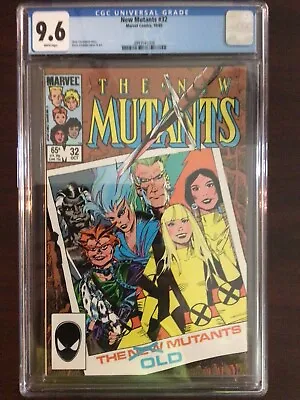 Buy CGC 9.6 New Mutants 32 White Pages  1st Madripoor • 39.42£