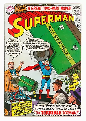Buy Superman #182 FN 6.0 First Silver Age Toyman • 19.95£