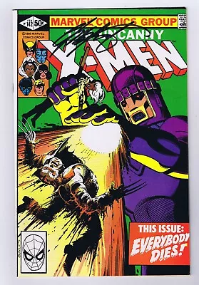 Buy Uncanny X-Men #142 VF/NM Signed W/COA By Chris Claremont 1980 Marvel Comics • 113.15£