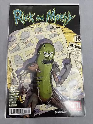 Buy Rick And Morty #37 - Pickle Rick X-men 141 Homage Variant Cover B Vasquez • 7.49£