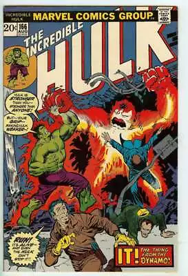 Buy Incredible Hulk #166 7.0 // 1st App Zzzax Marvel Comics 1973 • 33.21£