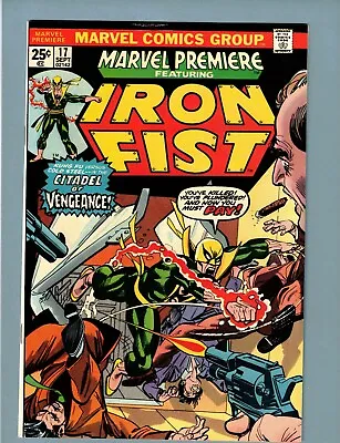 Buy MARVEL PREMIERE #17 NM+ (9.6) - WHITE *3rd Appearance & Origin Of IRON FIST* • 134.24£