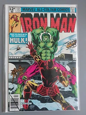 Buy IRON MAN # 131 (Face To Face With The INCREDIBLE HULK, FEB 1980)  • 11.50£
