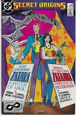 Buy SECRET ORIGINS #27 (June 1988) Features ZATARA + ZATANNA • 9.50£