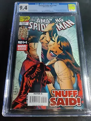Buy Amazing Spider-Man #545 CGC 9.4 Marvel Comics 1st Lilly Hollister Carlie Cooper • 51.33£