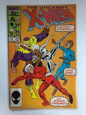 Buy The Uncanny X-Men #215 - Chris Claremont - 1987 - Possible CGC Comic • 3.75£