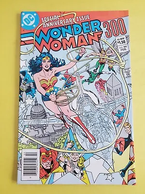 Buy Wonder Woman 300 NEWSSTAND DC Comics 1st App Lyta Trevor Bronze Age 1983 • 15.88£