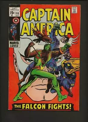 Buy Captain America 118 VG+ 4.5 High Definition Scans • 55.60£