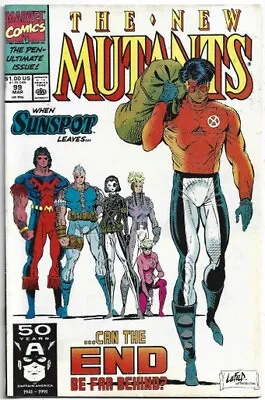 Buy The New Mutants #99 - First Appearance Of Feral & Shatterstar, 1991, Marvel • 6£