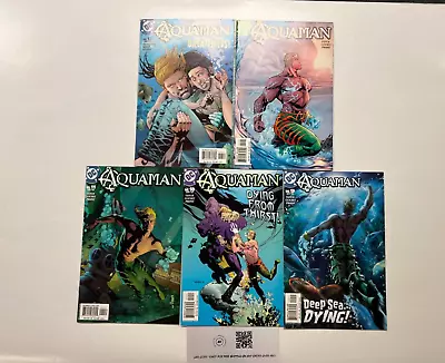 Buy 5 Aquaman DC Comic Books # 9 10 11 12 13 Batman Superman Wonder Woman 28 JS42 • 60.23£