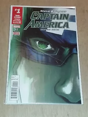 Buy Captain America Steve Rogers #7 Nm+ (9.6 Or Better) January 2017 Marvel Comics • 3.99£