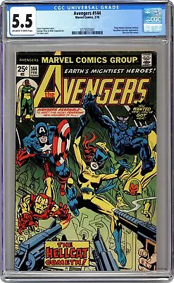 Buy Avengers #144 CGC 5.5 1976 3773925001 1st App. Hellcat • 41.82£