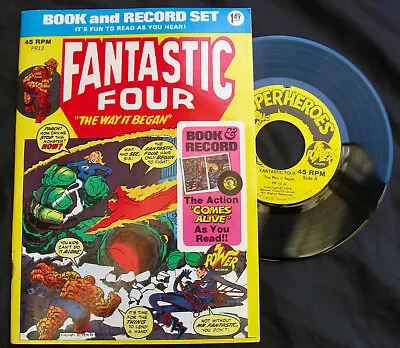 Buy FANTASTIC FOUR #PR13 - Human Torch - The Thing - Book And Record Set (CRS 1974) • 22.73£