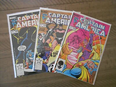 Buy CAPTAIN AMERICA #294 - 295 - 296 Marvel Comics 1st Series 1984 VF/VF+ 3 Book Run • 8.15£