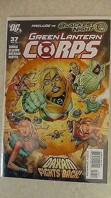 Buy  Prelude To Blackest Night  Green Lantern Corps Issue 37  First Print  - 2009 • 4.95£