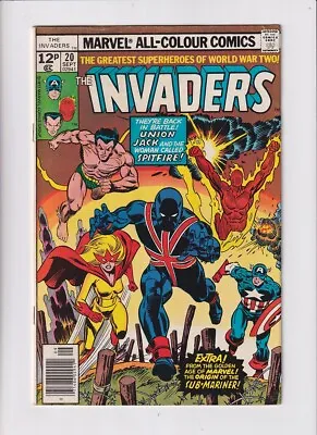 Buy Invaders (1975) #  20 UK Price (5.0-VGF) (1175978) 1st Union Jack II 1977 • 27£