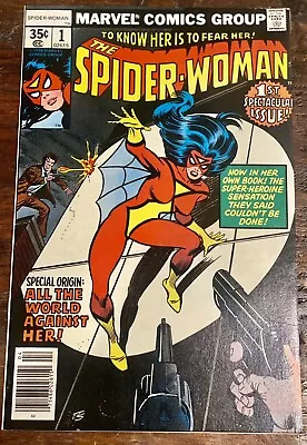 Buy Spider-Woman (1978) #1  VF/NM- Origin Spider-Woman (Jessica Drew) • 11.38£