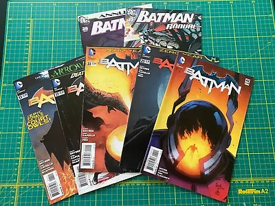 Buy 7 X Batman Comics New 52 # 11,17,22,23,42,Annual #26,27 Snyder Capullo (Unread) • 14.99£