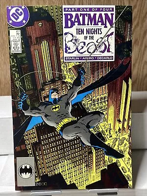 Buy Batman #417 DC Comic Canadian Price Variant 1988 1st Knyazev KGBeast Appearance! • 15.25£