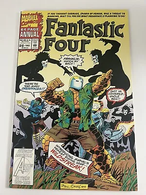 Buy Fantastic Four Annual #26 Comic Book 1993 VF First App Of Wildstreak Marvel • 1.58£