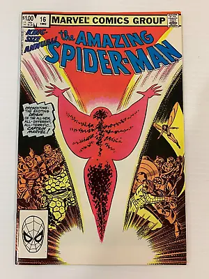 Buy Amazing Spider-Man Annual #16 - 1st App Monica Rambeau 1982 Marvel • 39.42£