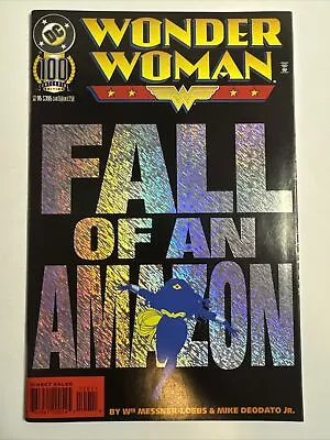 Buy Wonder Woman #100: “Fall Of An Amazon!” DC Comics 1995 NM- • 3.95£
