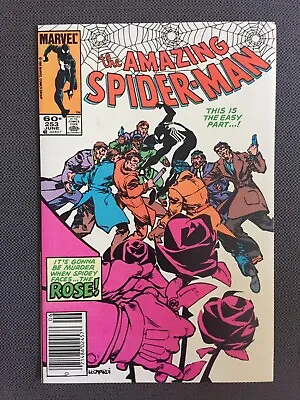 Buy AMAZING SPIDER-MAN #253 VF, 1st App Rose; 2nd Black Suit; Newsstand Edition • 15.77£