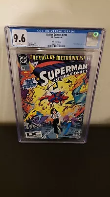 Buy Action Comics #700 DC Comics 1994 White Pages Multi-Pack Edition CGC 9.6 • 150.21£