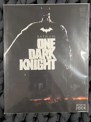 Buy Batman One Dark Knight #1 DC Black Label Book One Jock 1st Print W/ Harley Card • 9.22£