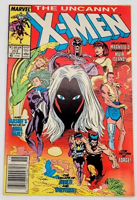 Buy Uncanny X-men #253 (1989) / Vf-/ Mark Jeweler's  Newsstand Young Girl Storm • 158.02£