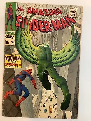 Buy Amazing Spider-Man #48 (1967)  Stan Lee / John Romita (Good) • 30£