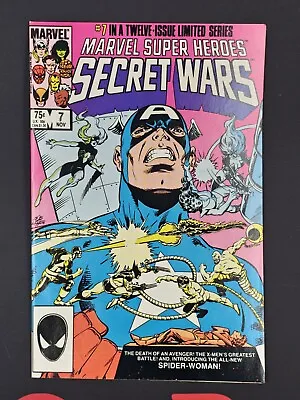 Buy Marvel Super Heroes Secret Wars #7 VF 1984 1st Julia Carpenter • 12.61£