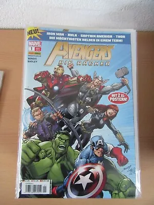Buy Avengers - The Avengers 1 Panini German 2012-11 With 2 XL Posters • 1.71£