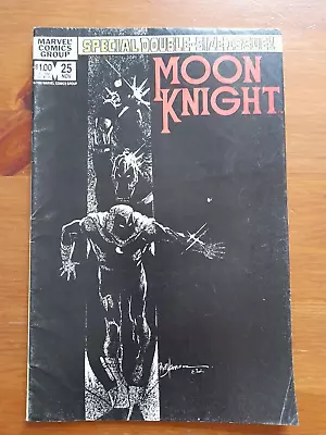Buy Moon Knight #25 Nov 1982 VGC- 3.5 1st Appearance Of Black Spectre Error Edition • 9.99£