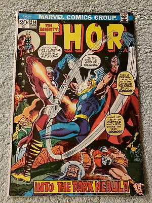 Buy Thor 214 VG Bronze Age Marvel Comics, More Thor Listed! • 4.74£