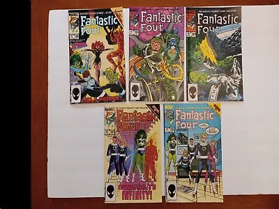 Buy Fantastic Four (John Byrne Run) #282 283 284 285 286 - Marvel Comic Lot Of 5 • 17.65£