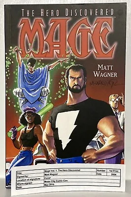 Buy Mage The Hero Discovered ✍ SIGNED Matt Wagner FIRST PRINTING Dark Horse TPB • 15.86£