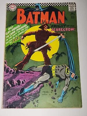 Buy Batman #189 1st Silver Age App. Scarecrow Superhero DC Comic 1967 VG • 236.39£