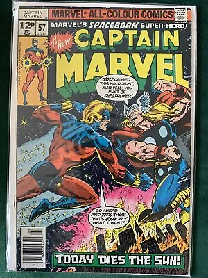 Buy Marvel Comics Captain Marvel #57 Bronze Age 1978 • 12.99£