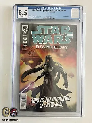 Buy CGC 8.5 - Star Wars: Dawn Of The Jedi - Force Storm #1 *Newsstand* - Dark Horse • 394.36£