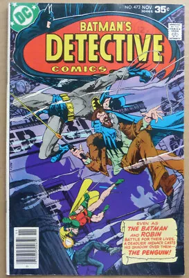 Buy Detective Comics #473, Featuring  The Penguin , High Grade Vf+ • 15£
