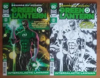 Buy Green Lantern #1 Regular & B/W Sketch Variant - Morrison - DC Comics 1st Prints • 8£