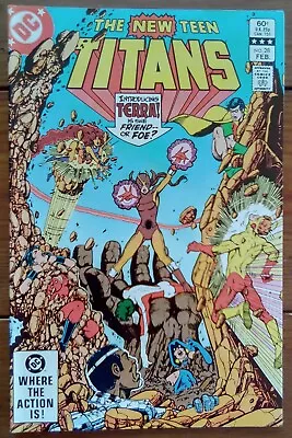 Buy The New Teen Titans 28, Terra, Dc Comics, February 1983, Fn/vf • 4.99£