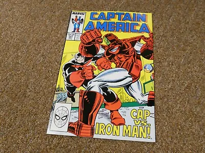 Buy 1988 Captain America Marvel Comic Book #341-1st Lemar Hoskins Battlestar!!! • 8£