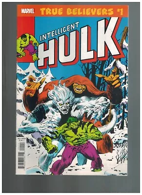 Buy True Believers: Incredible Hulk #272 - Intelligent Hulk! VF/NM 2019 Marvel Comic • 3.18£