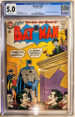Buy Batman #163, Cover Art By Sheldon Moldoff • 158.05£