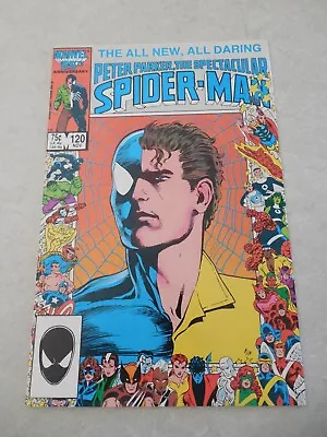 Buy Peter Parker The Spectacular Spider-man #120, 1986, Marvel, 9.6 Nm+! • 8.69£